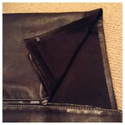 Jupe Crayon En Cuir Noir PAULE KA -PAULE KA Boutique 114000 6