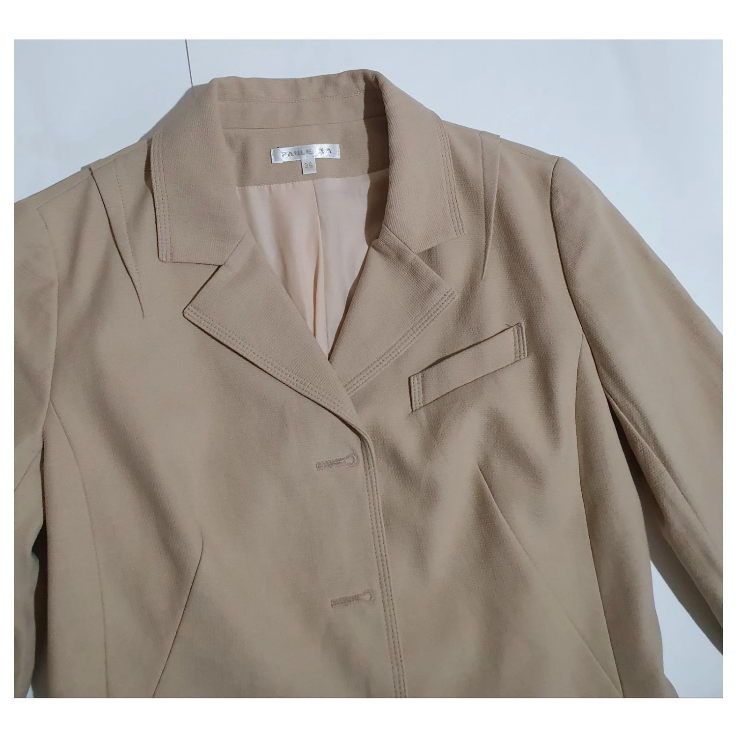 Paule Ka Vestes Beige 2 Paule Ka Vestes Beige – Image 2