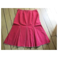 Paule Ka Jupe Piqué De Coton Stretch,taille 38. Rouge -PAULE KA Boutique 205772 5