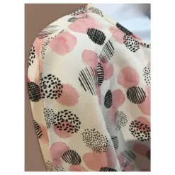 Paule Ka Haut En Crêpe Georgette Imprimé Gommettes Rose -PAULE KA Boutique 251181 3