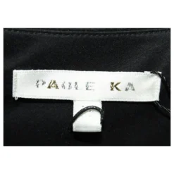 Paule Ka Haut Drapé Noir élégant -PAULE KA Boutique 631792 5