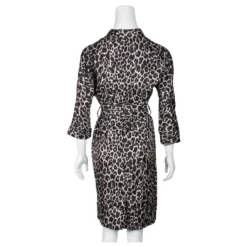 Paule Ka Minirobe à Imprimé Guépard Noir -PAULE KA Boutique 741167 3