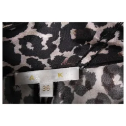 Paule Ka Minirobe à Imprimé Guépard Noir -PAULE KA Boutique 741167 5