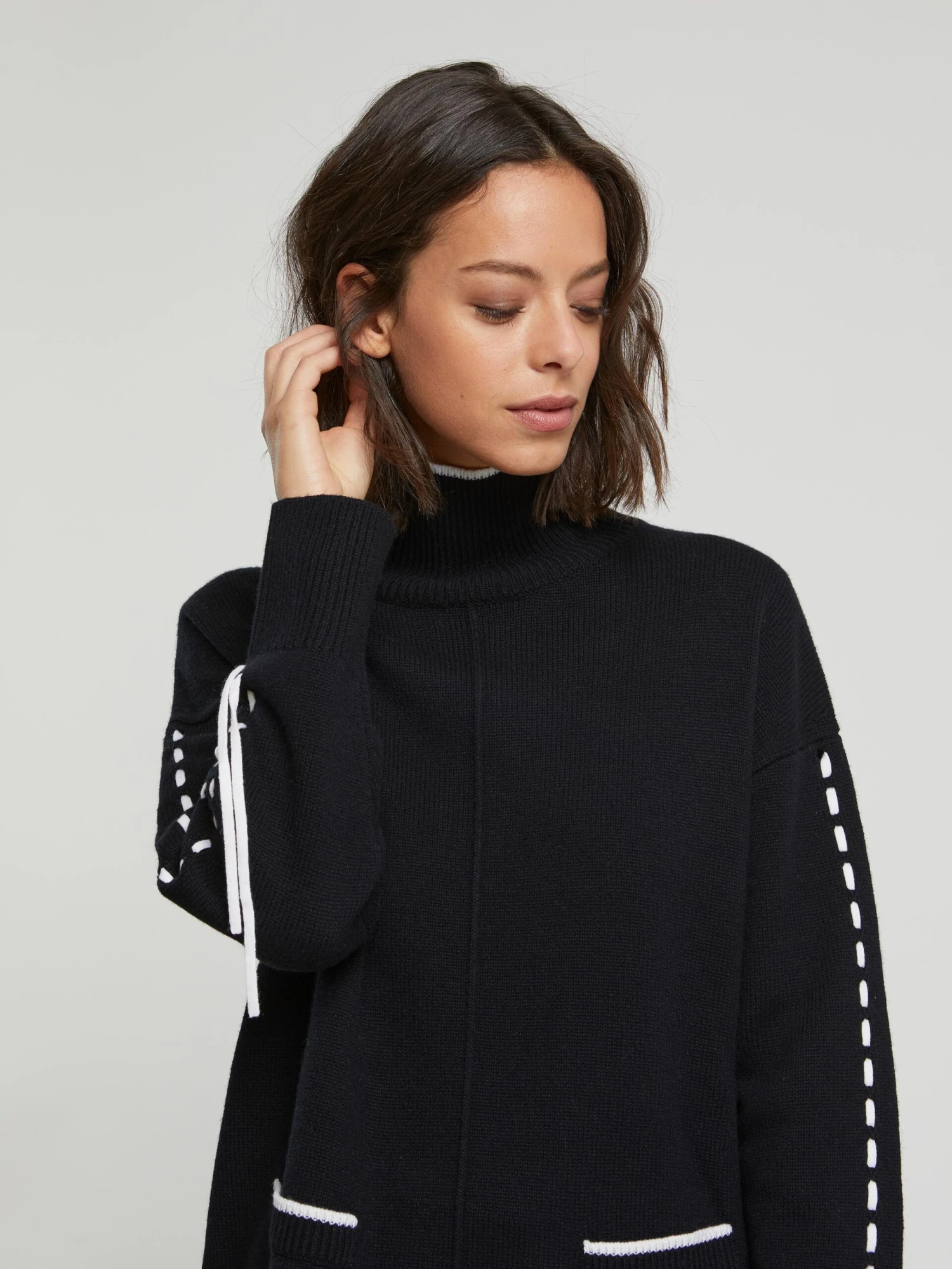 PAULE KA Pull En Laine Et Cachemire 2 PAULE KA Pull En Laine Et Cachemire – Image 2