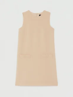 PAULE KA Robe Courte à Boutons En Laine Vierge -PAULE KA Boutique paule ka 21H030R006 407 6 scaled