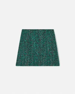 PAULE KA Mini Jupe En Tweed Bicolore