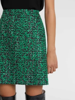 PAULE KA Mini Jupe En Tweed Bicolore -PAULE KA Boutique paule ka 21H135 J011R 9921 2 scaled