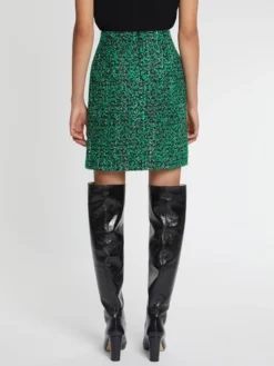 PAULE KA Mini Jupe En Tweed Bicolore -PAULE KA Boutique paule ka 21H135 J011R 9921 4 scaled