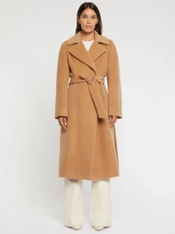 PAULE KA Manteau Peignoir En Alpaga Et Laine