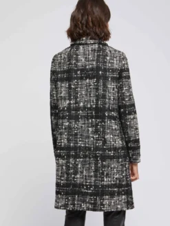 PAULE KA Manteau Mi-long En Tweed Chiné 18 PAULE KA Manteau Mi-long En Tweed Chiné -PAULE KA Boutique paule ka 21H139 M001 999 4 scaled