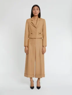 PAULE KA Veste Courte Boite à Double Col