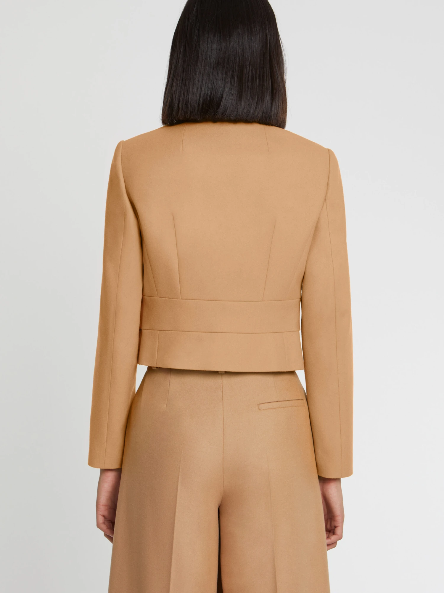PAULE KA Veste Courte Boite à Double Col 4 PAULE KA Veste Courte Boite à Double Col – Image 4