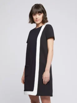 PAULE KA Robe Graphique En Tricotine Stretch -PAULE KA Boutique paule ka 21H142R003 7099 3 scaled