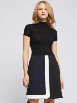 PAULE KA Mini Robe Trompe L'œil -PAULE KA Boutique paule ka 21H142R004 7099 3 scaled