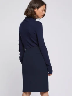 PAULE KA Jupe Droite En Tricotine Stretch -PAULE KA Boutique paule ka 21H142 J012 699 4 scaled