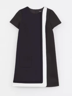 PAULE KA Robe Graphique En Tricotine Stretch -PAULE KA Boutique paule ka 21H142 R003 7099 6 scaled