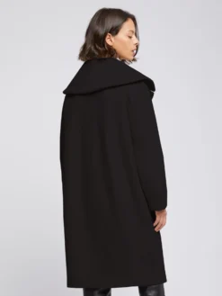 PAULE KA Manteau à Col XXL En Drap De Laine -PAULE KA Boutique paule ka 21H143M80 999 4 scaled