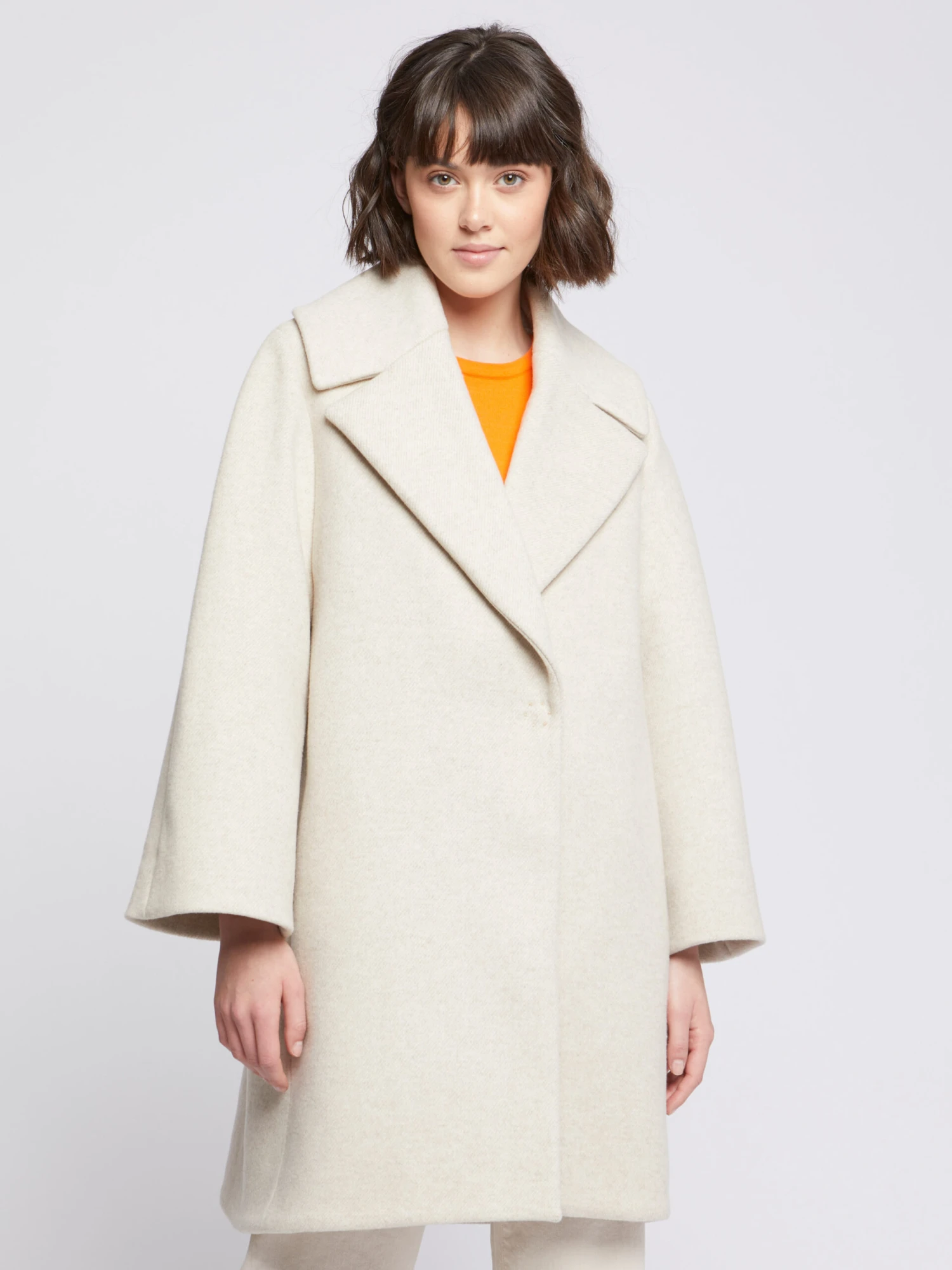 PAULE KA Manteau Mi-long En Drap De Laine 7 PAULE KA Manteau Mi-long En Drap De Laine – Image 7