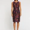 PAULE KA Robe Droite En Jacquard Floral