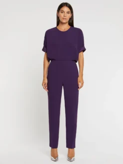 PAULE KA Top Fluide En Crêpe Envers Satin