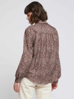 PAULE KA Chemisier En Soie Imprimé Reptile 13 PAULE KA Chemisier En Soie Imprimé Reptile -PAULE KA Boutique paule ka 21H192C007 562 4 scaled