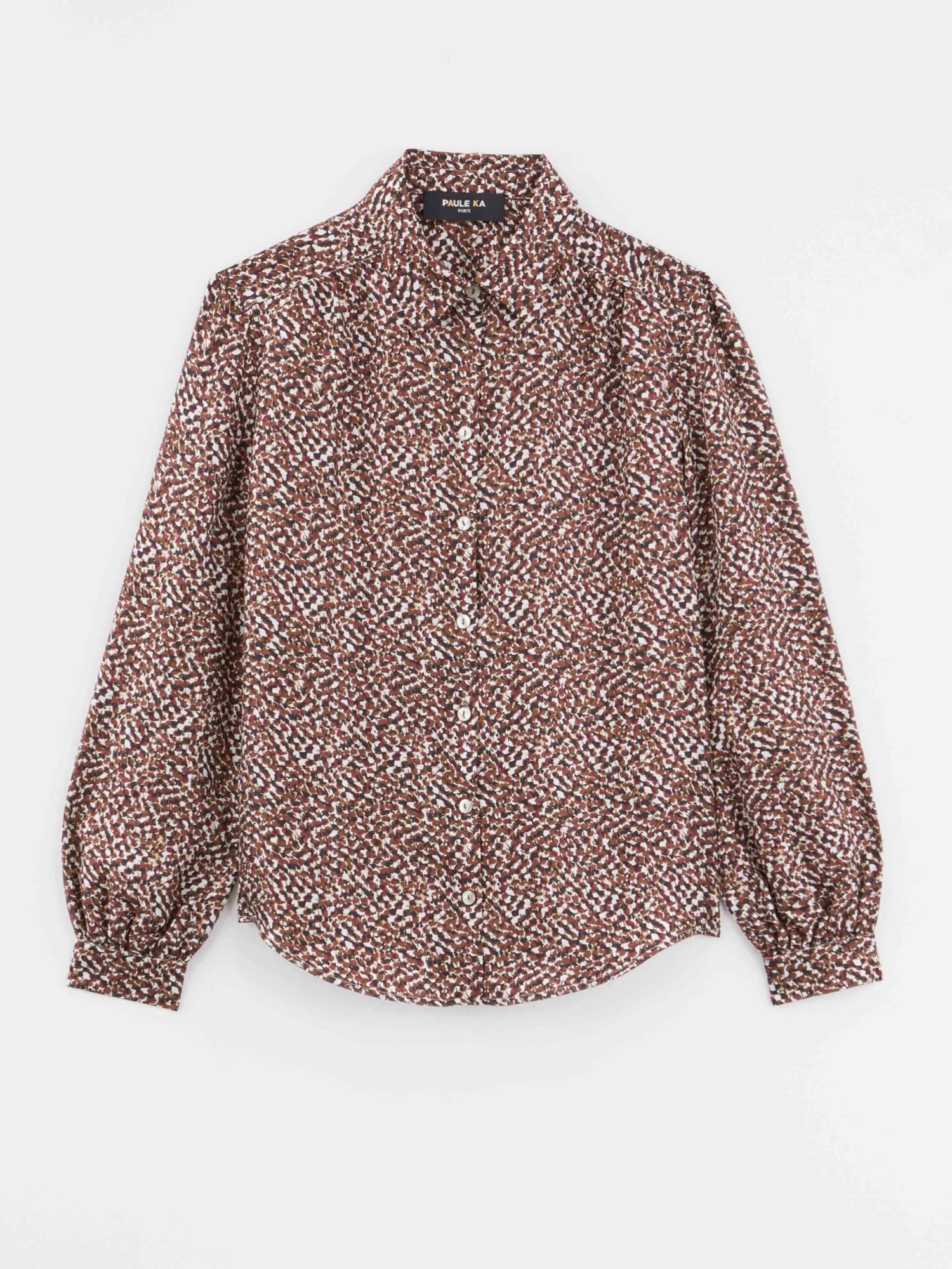 PAULE KA Chemisier En Soie Imprimé Reptile 5 PAULE KA Chemisier En Soie Imprimé Reptile – Image 5