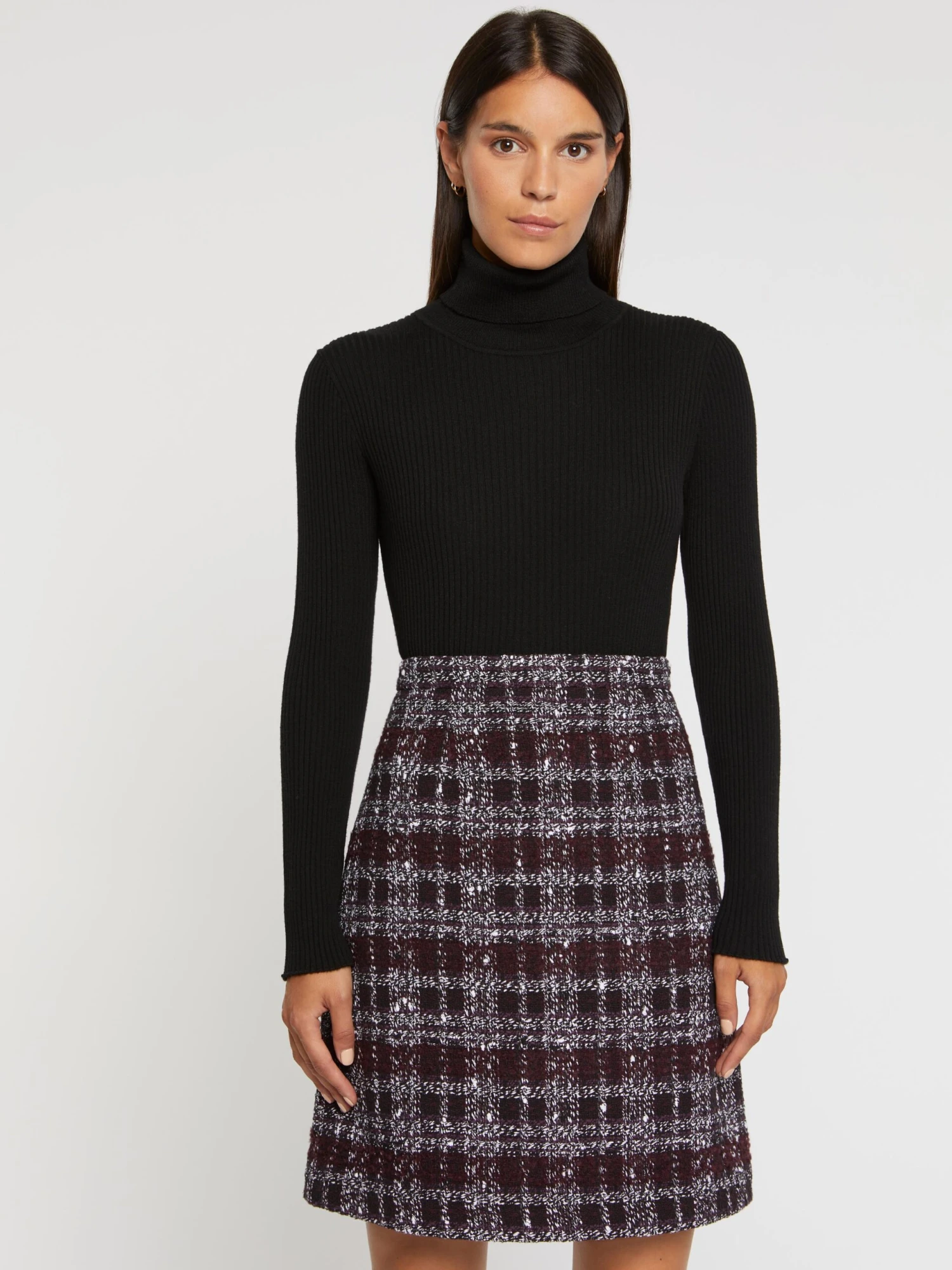 PAULE KA Pull Côtelé à Col Roulé En Laine Mérinos 3 PAULE KA Pull Côtelé à Col Roulé En Laine Mérinos – Image 3