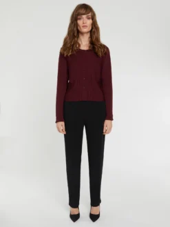 PAULE KA Gilet En Maille Viscose