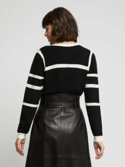 PAULE KA Pull En Maille Fantaisie 9 PAULE KA Pull En Maille Fantaisie -PAULE KA Boutique paule ka 21H403PU402 9902 4 scaled