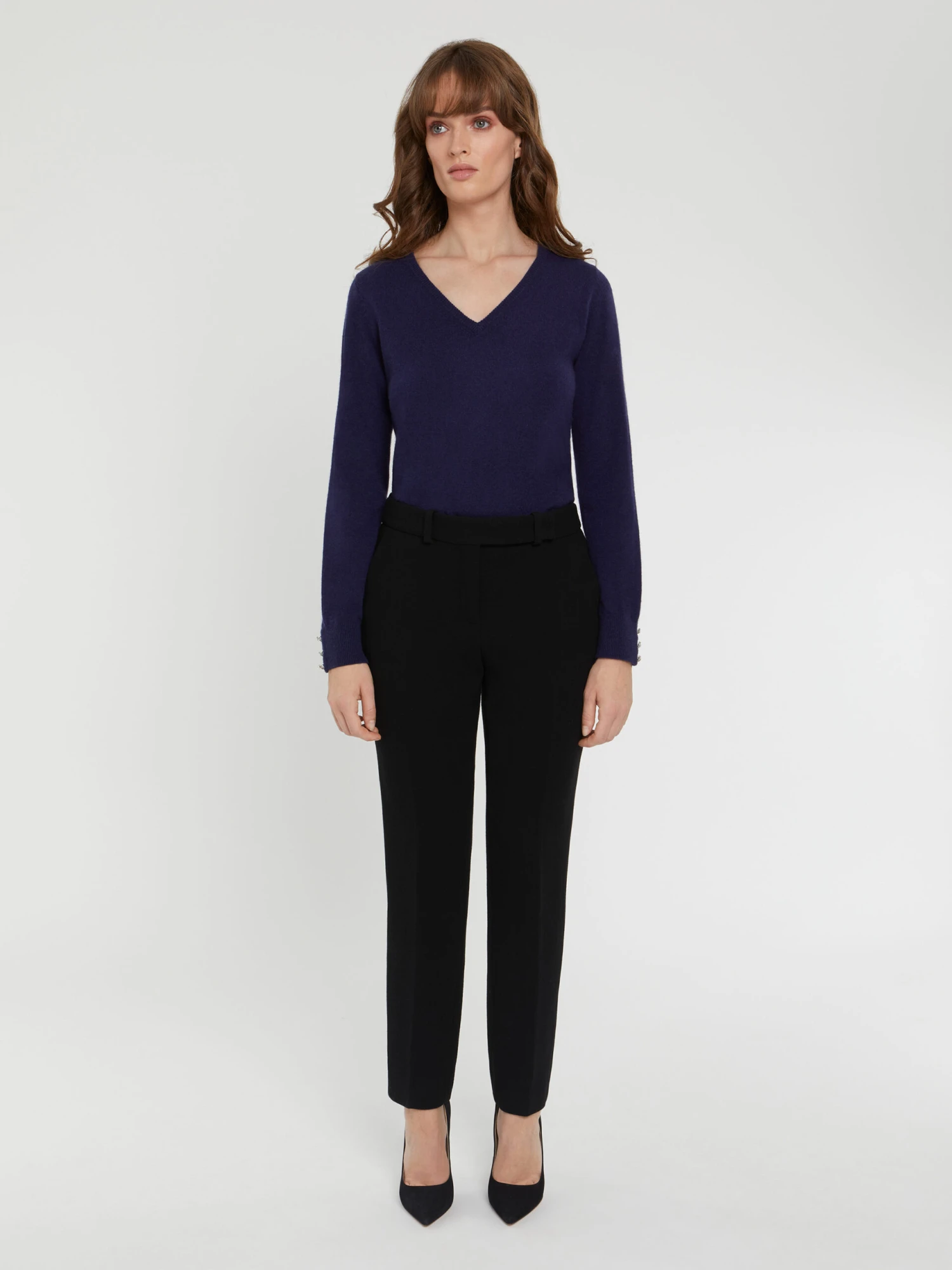 PAULE KA Pull Col V En Cachemire 1 PAULE KA Pull Col V En Cachemire