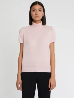 PAULE KA Pull Manches Courtes à Col Roulé En Cachemire 6 PAULE KA Pull Manches Courtes à Col Roulé En Cachemire -PAULE KA Boutique paule ka 21H407 PU16 410 3 scaled