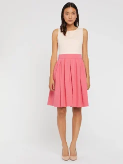 PAULE KA Robe Trompe-l'œil En Jacquard Plumetis