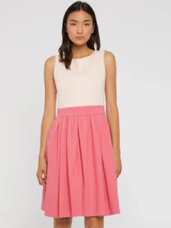 PAULE KA Robe Trompe-l'œil En Jacquard Plumetis 7 PAULE KA Robe Trompe-l'œil En Jacquard Plumetis -PAULE KA Boutique paule ka 22E112R112 449 3 scaled