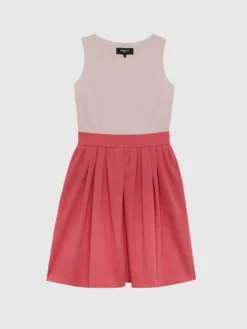 PAULE KA Robe Trompe-l'œil En Jacquard Plumetis 9 PAULE KA Robe Trompe-l'œil En Jacquard Plumetis -PAULE KA Boutique paule ka 22E112R112 449 6 scaled