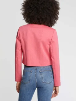 PAULE KA Veste Courte En Jacquard Plumetis -PAULE KA Boutique paule ka 22E112V23 449 4 scaled