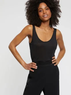 PAULE KA Débardeur En Jersey De Soie -PAULE KA Boutique paule ka 22E124DE02 999 3 scaled