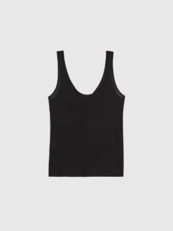 PAULE KA Débardeur En Jersey De Soie -PAULE KA Boutique paule ka 22E124DE02 999 6 scaled