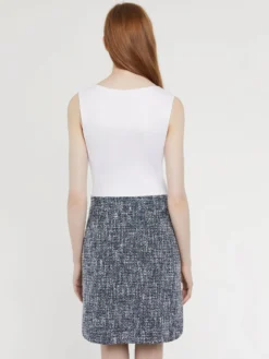 PAULE KA Robe Courte Trompe-l?œil En Tweed Et Coton -PAULE KA Boutique paule ka 22E130R130 699 4 scaled