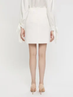 PAULE KA Mini-jupe Droite En Tweed 8 PAULE KA Mini-jupe Droite En Tweed -PAULE KA Boutique paule ka 22E131J29 102 4 scaled