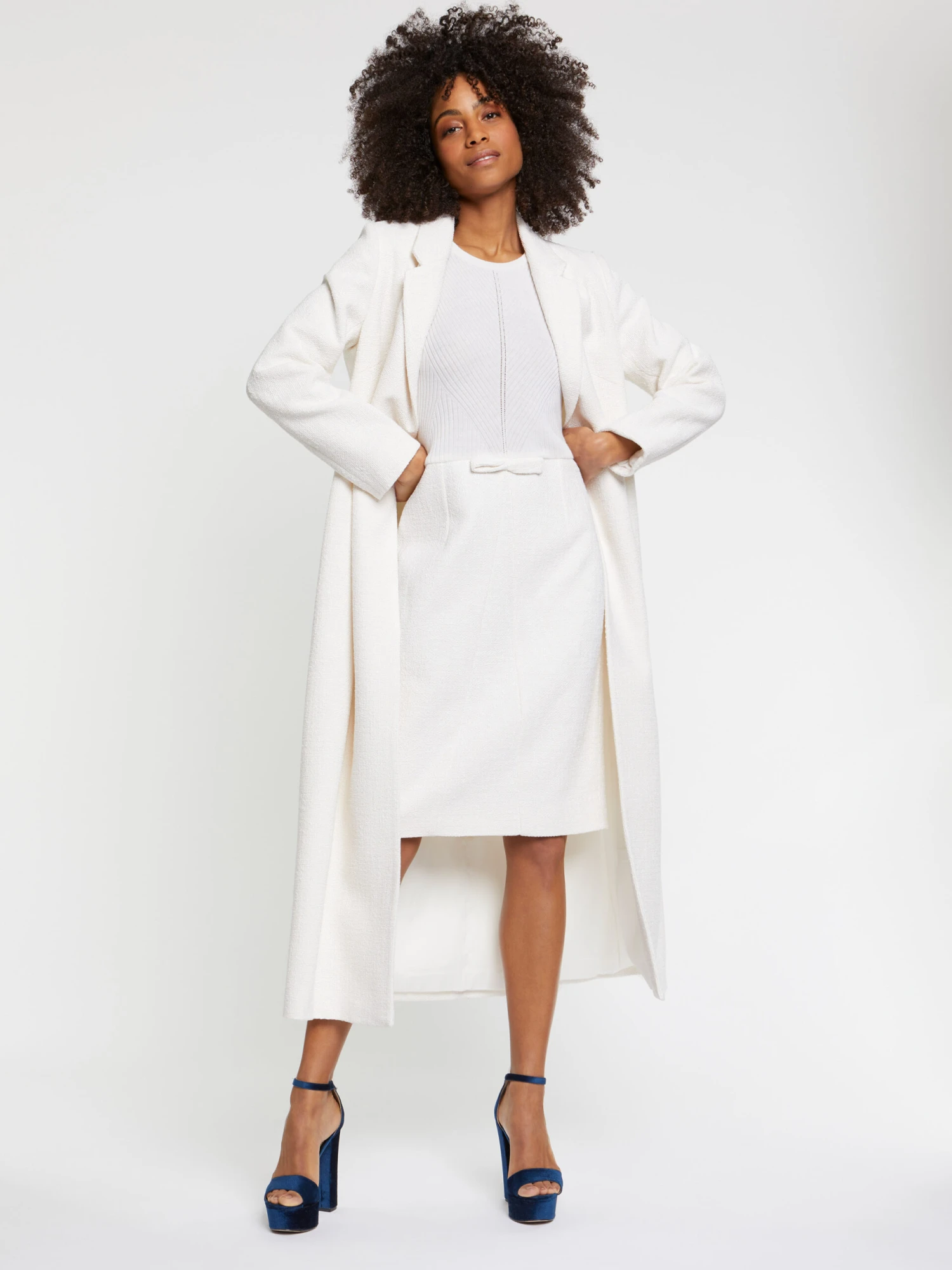 PAULE KA Robe Droite Trompe-l?œil En Tweed 3 PAULE KA Robe Droite Trompe-l?œil En Tweed – Image 3