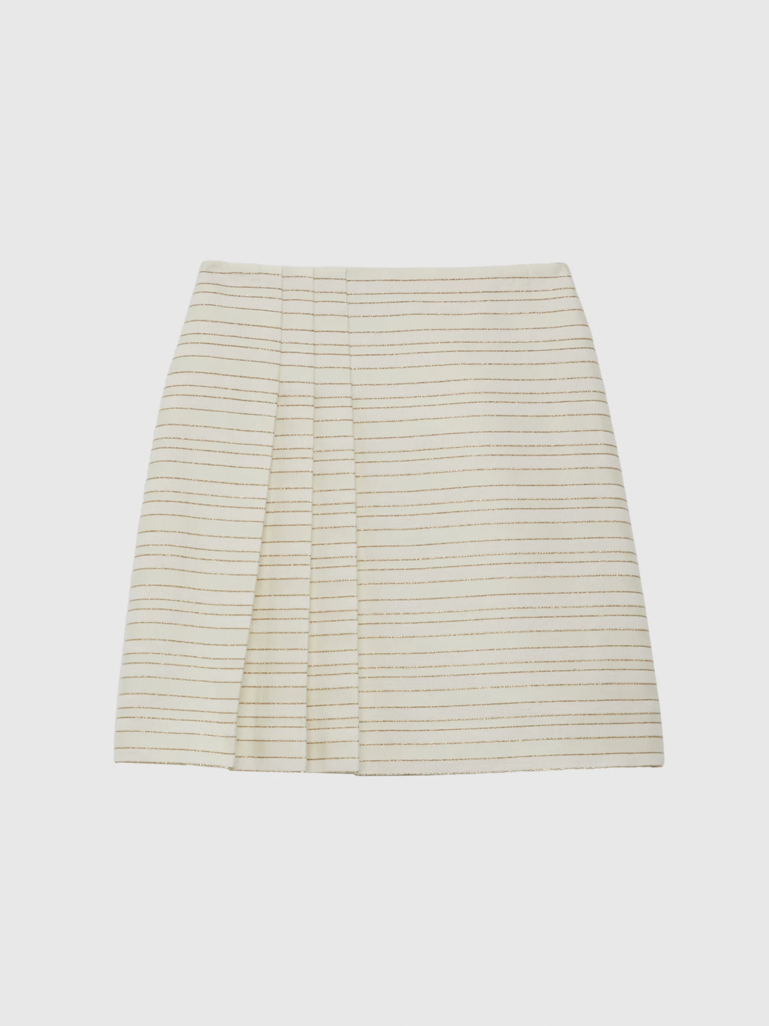 PAULE KA Mini-jupe Plissée à Rayures Tennis Et Lurex 5 PAULE KA Mini-jupe Plissée à Rayures Tennis Et Lurex – Image 5