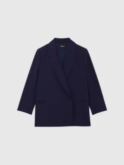 PAULE KA Veste Croisée En Laine Fine