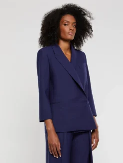 PAULE KA Veste Croisée En Laine Fine 8 PAULE KA Veste Croisée En Laine Fine -PAULE KA Boutique paule ka 22E152V07 696 3 scaled