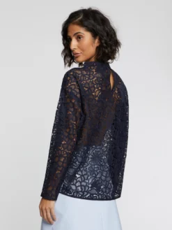 PAULE KA Top Manches Longues En Dentelle -PAULE KA Boutique paule ka 22E165H001 699 4 scaled
