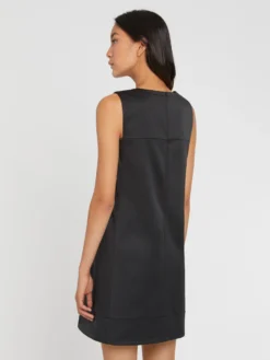 PAULE KA Robe Courte à Col Graphique En Satin Duchesse -PAULE KA Boutique paule ka 22E169R39 999 4 scaled