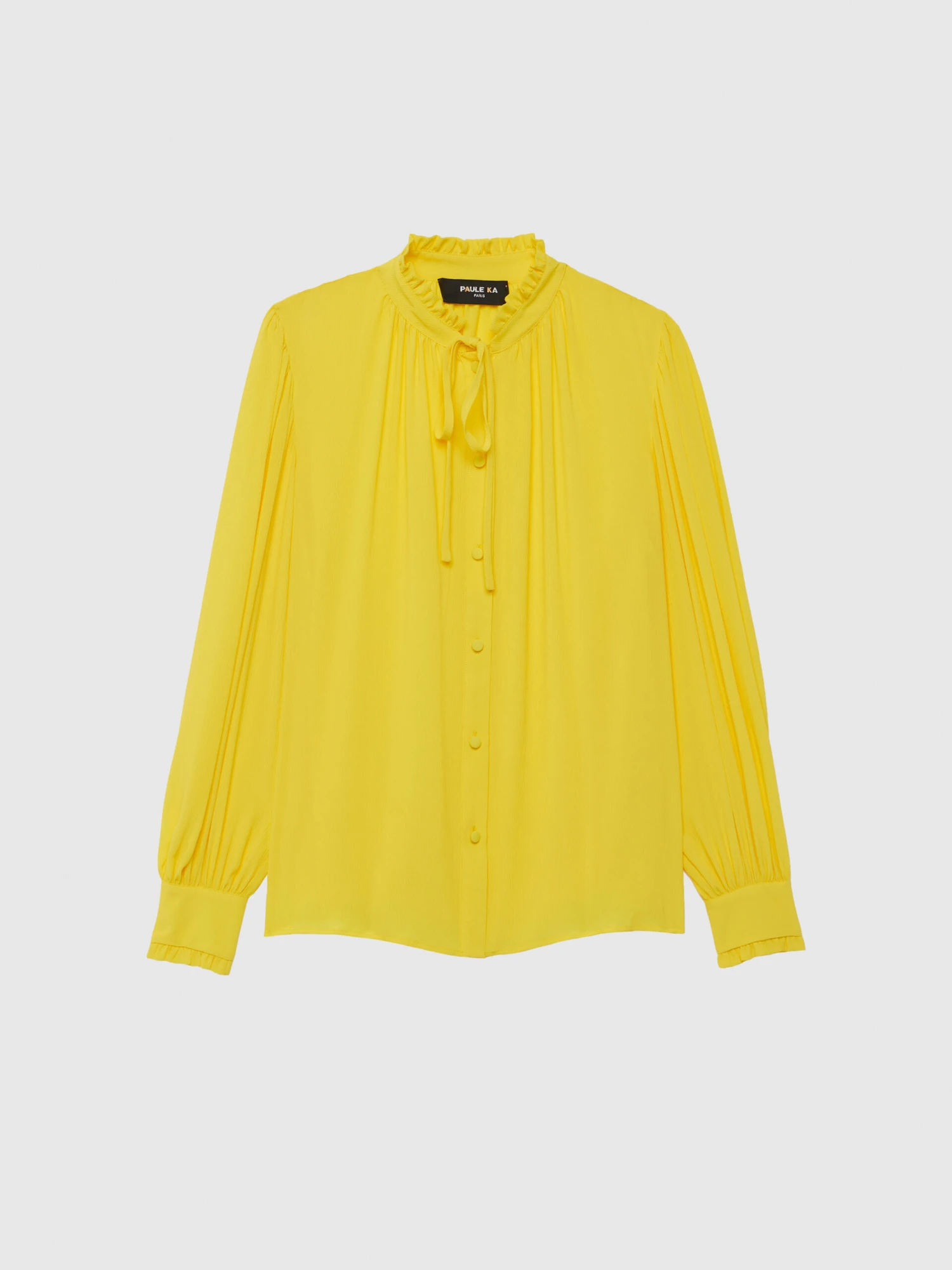 PAULE KA Chemisier Fluide En Crépon De Soie 5 PAULE KA Chemisier Fluide En Crépon De Soie – Image 5