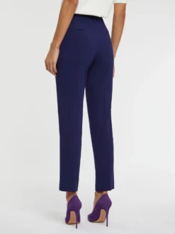 PAULE KA Pantalon Cigarette 7/8ème En Crêpe Envers Satin 7 PAULE KA Pantalon Cigarette 7/8ème En Crêpe Envers Satin -PAULE KA Boutique paule ka 22E180P023 696 4 scaled