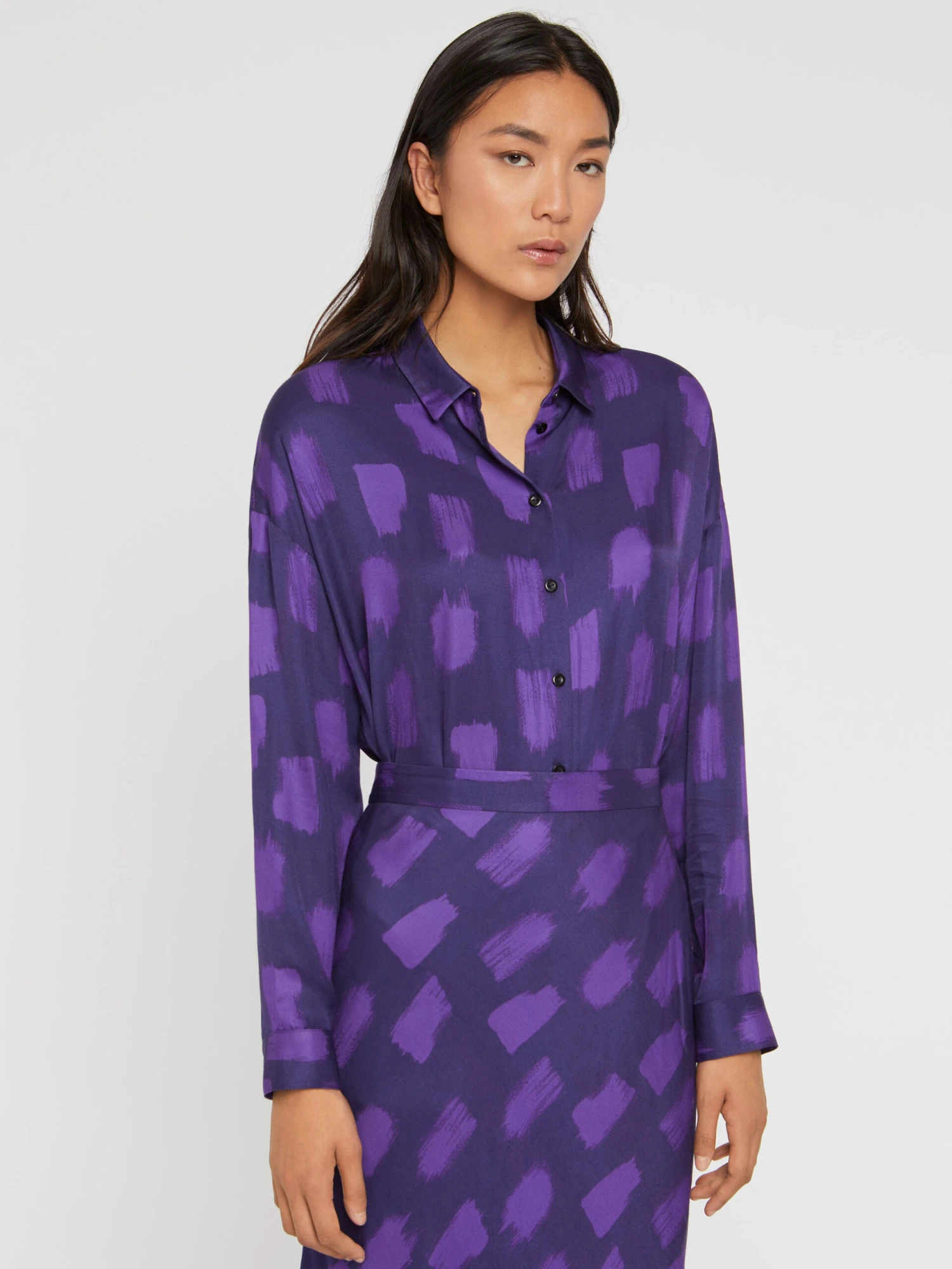 PAULE KA Chemise En Viscose Imprimé Tacheté 3 PAULE KA Chemise En Viscose Imprimé Tacheté – Image 3