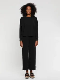 PAULE KA Pull Bijoux En Maille Milano -PAULE KA Boutique paule ka 22E402PU09 999 6 scaled