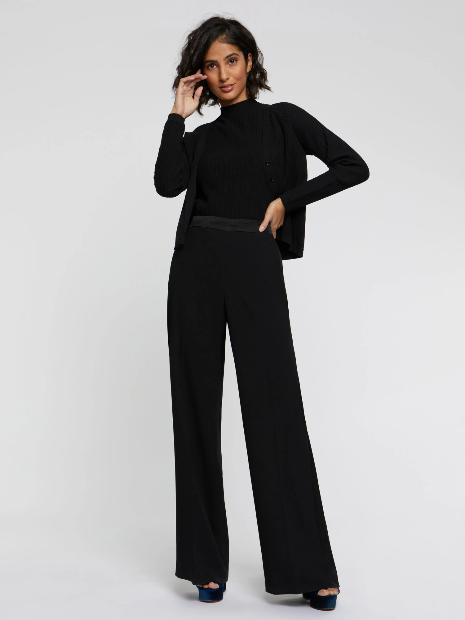 PAULE KA Cardigan En Coton Côtelé 1 PAULE KA Cardigan En Coton Côtelé